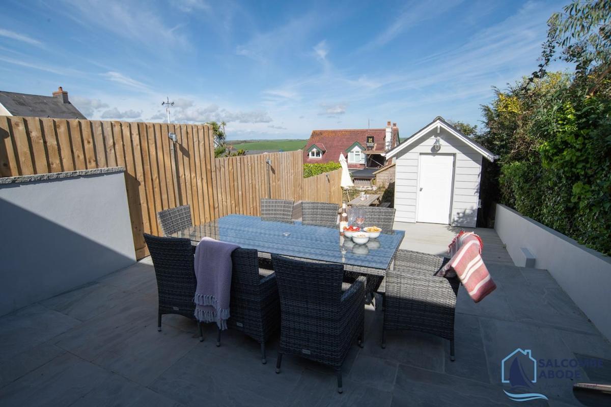 Stylish Sanctuary - Estuary Views - Outside Space Salcombe Exterior photo